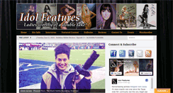 Desktop Screenshot of idolfeatures.com